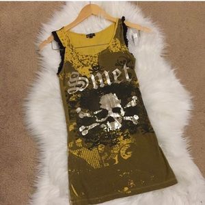 SMET Tank Top Ed Hardy Size M medium